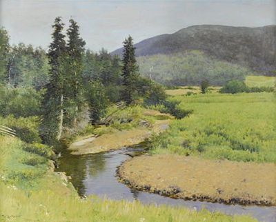 The Brook ( A Tributary of the Margaree River, Nova Scotia)