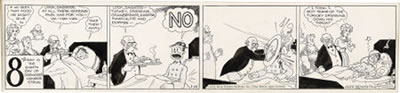 Blondie Daily Comic Strip Original Art, dated 1-10-33 (King Features Syndicate, 1933). by Chic (Murat Bernard Young) Young - Auction record, sale price, and art valuation. Compare with similar artists and explore comparable artworks.