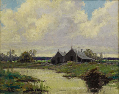 After Rain by Frank Earl Klepper - Auction record, sale price, and art valuation. Compare with similar artists and explore comparable artworks.