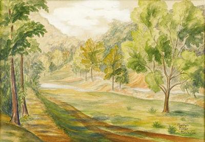 Deer Leap, Roaring River State Park, Missouri by Marilyn Kincheloe - Auction record, sale price, and art valuation. Compare with similar artists and explore comparable artworks.