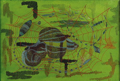Sample artwork by Amy Freeman Lee (1914 - 2004), known for modernist landscape and western scene painting, sculpture - View similar artists and auction records