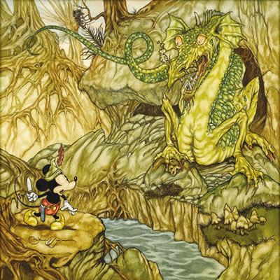 Mickey the Dragon Slayer