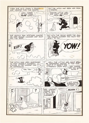 Marge's Little Lulu #65, page 36 Original Art (Dell, 1953).