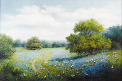 Untitled Bluebonnet Landscape
