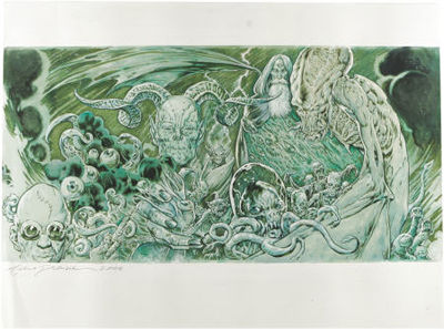 Morbid Curiosity, The Art of Mike Dubisch