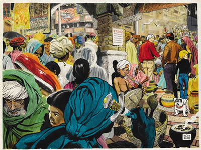 Jonny Quest Classics #2 Cover Original