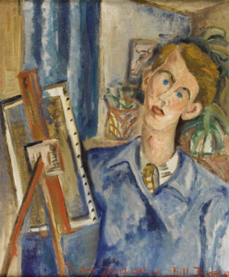 Portrait of Bill Bomar: Self-portrait