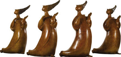 The Gossips (Four Figures)