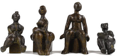 A Group of Four Bronze Sculptures by Kosta Angeli Radovani - Auction record, sale price, and art valuation. Compare with similar artists and explore comparable artworks.