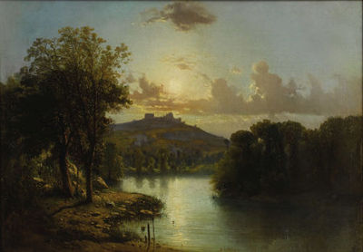 Moonlite Landscape, France