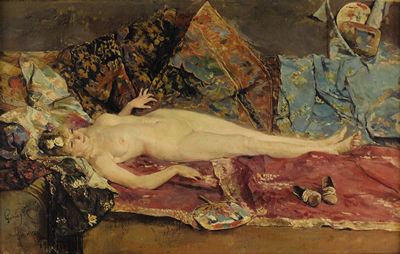 Orientalist Nude, 1875