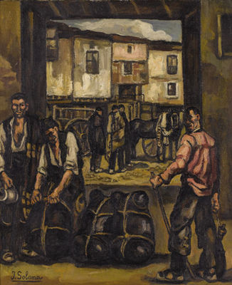 Los Trabajadores (The Wine Loaders)