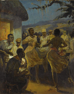 "Full Moon", Haitian Rhythm by William Edouard Scott - Auction record, sale price, and art valuation. Compare with similar artists and explore comparable artworks.