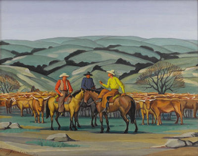 Oscar Jacobson - artist photo for art wanted listing (Kaufman, TX)
