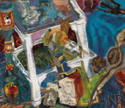 Still Life - Homage to Delacroix, 2007 by Perry Nichols - Auction record, sale price, and art valuation. Compare with similar artists and explore comparable artworks.