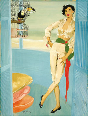 Original Magazine Illustration