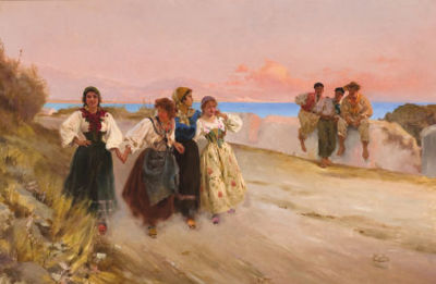 Springtime of Life by Fabio Cipolla - Auction record, sale price, and art valuation. Compare with similar artists and explore comparable artworks.