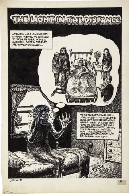 Deviant Slice #2 Complete Story "You Got a Point There, Pop" Original Art (Print Mint, 1973)