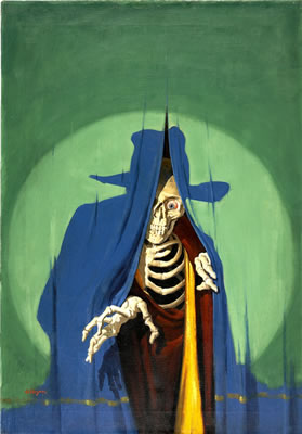 The Creeping Death, The Shadow Magazine pulp cover, January 15, 1933 by George Rozen - Auction record, sale price, and art valuation. Compare with similar artists and explore comparable artworks.