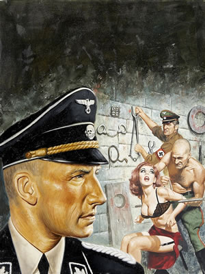 War Criminals cover, August 1963 by Syd Shores - Auction record, sale price, and art valuation. Compare with similar artists and explore comparable artworks.