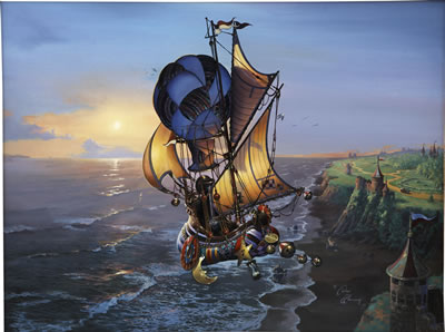 Sleeper Flight, Ship of Dreams book cover, 1991 (2)
