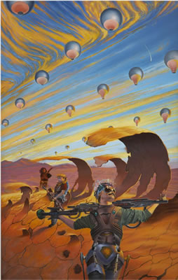 Mech World, SF Chronicle cover, August 1991