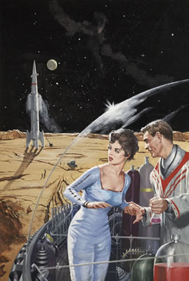 The Tomorrow People, paperback cover, 1960 AND a copy of the book