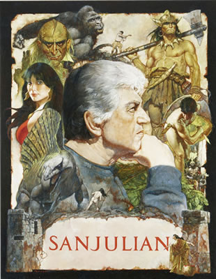 Portrait of Manuel SanJulian: Selfportrait