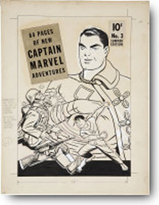 Captain Marvel Adventures #2 Cover Original Art (Fawcett, 1941). by Charles Clarence Beck - Auction record, sale price, and art valuation. Compare with similar artists and explore comparable artworks.