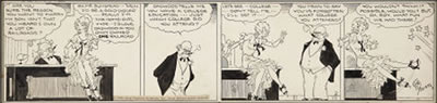 The Second Blondie Daily Comic Strip Original Art, dated 9-16-30 (King Features Syndicate, 1930)