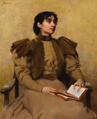 Portrait of a Lady Reading