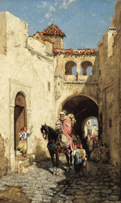Street Scene in Algeria