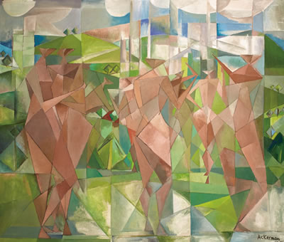 Sample artwork by Paul Ackermann (1908 - 1981), known for painting - View similar artists and auction records