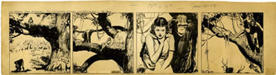 Sample artwork by Rex Maxon (1892 - 1973), known for comics - View similar artists and auction records