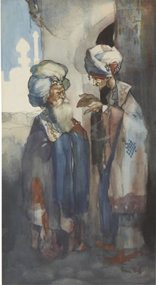 Two Arabs in Conversation