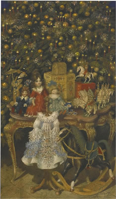 Nutcracker, book illustration