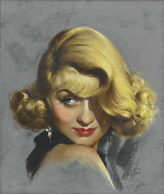 Portrait of Constance Bennett by Marland Stone - Auction record, sale price, and art valuation. Compare with similar artists and explore comparable artworks.