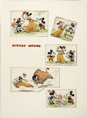 Walt Disney Silly Symphony, Mickey's Rival, Good Housekeeping page, March 1936