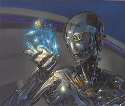 Earth to Universe: Do You Read?, Playboy illustration, January 1999 by Donato Giancola - Auction record, sale price, and art valuation. Compare with similar artists and explore comparable artworks.