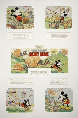 Mickey's Garden Illustration by Tom Wood - Auction record, sale price, and art valuation. Compare with similar artists and explore comparable artworks.