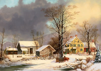 Winter in the Country, A Cold Morning