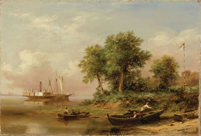 Palmettos at Port Royal, 1866