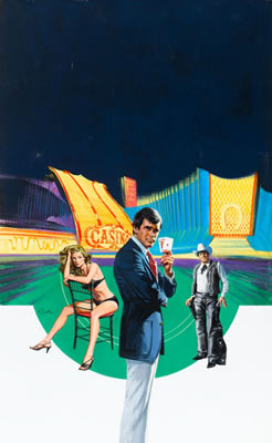 Diamonds Are Forever, James Bond paperback cover, 1981