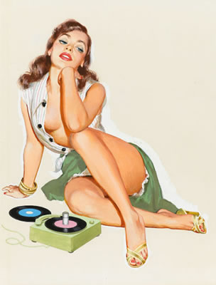 Sample artwork by J Frederick Smith (20th century), known for illustrator-glamour girl - View similar artists and auction records