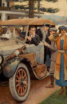 TIRED BUT HAPPY by Griswold Tyng - Auction record, sale price, and art valuation. Compare with similar artists and explore comparable artworks.