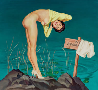 NO SWIMMING