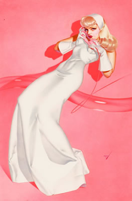 Pin Up, True Magazine, 1947 by George Petty - Auction record, sale price, and art valuation. Compare with similar artists and explore comparable artworks.