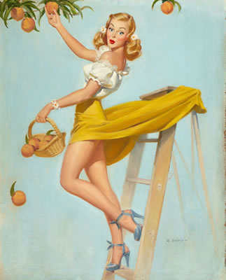 Picking Peaches by Robert Skemp - Auction record, sale price, and art valuation. Compare with similar artists and explore comparable artworks.