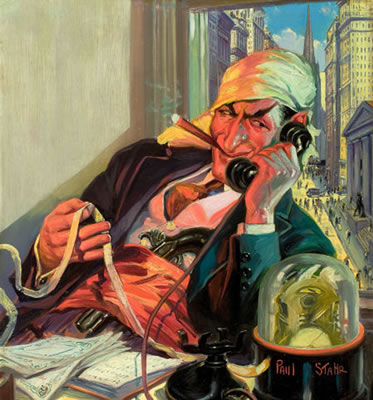 Sample artwork by Paul Stahr (1883 - 1953), known for illustrator, western other genre - View similar artists and auction records