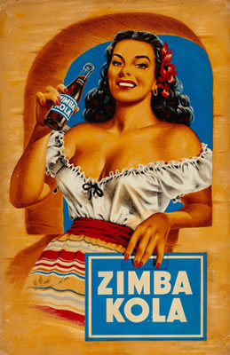 Zimba Cola, ad illustration